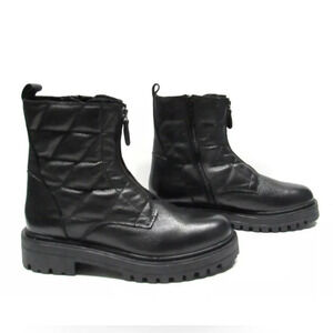 Alberto Toressi Black Zip up leather boots Grunge Punk Moto Gothic Gorpcore 8